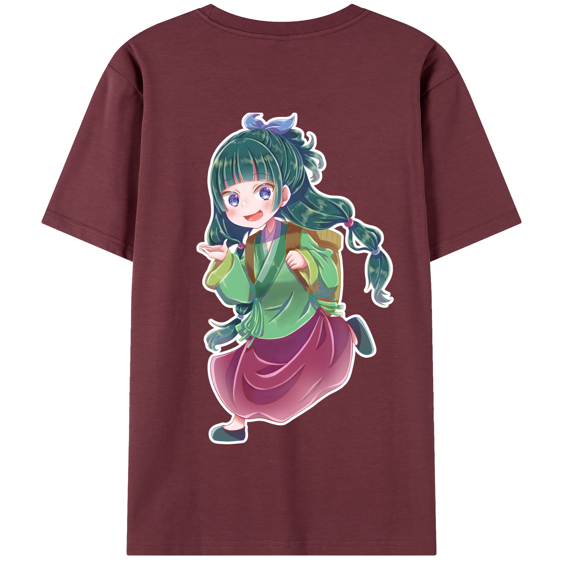（画像用） 薬屋のひとりごと The Apothecary Diaries 綿100％半袖Tシャツ（背面プリント）